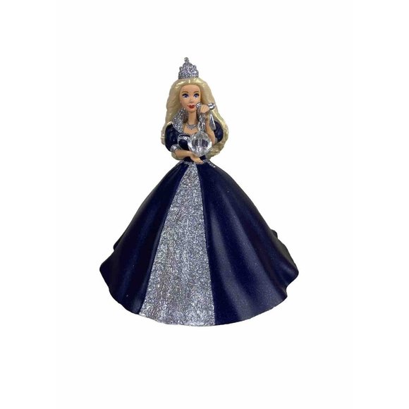 Vtg 1999 Hallmark Keepsake - Barbie As The Millennium Princess Ornament Y2K - Picture 2 of 16